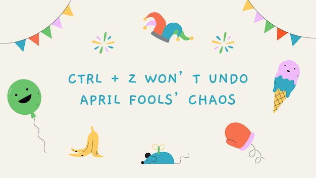 Child-like funny april fools' funny quote desktop wallpaper