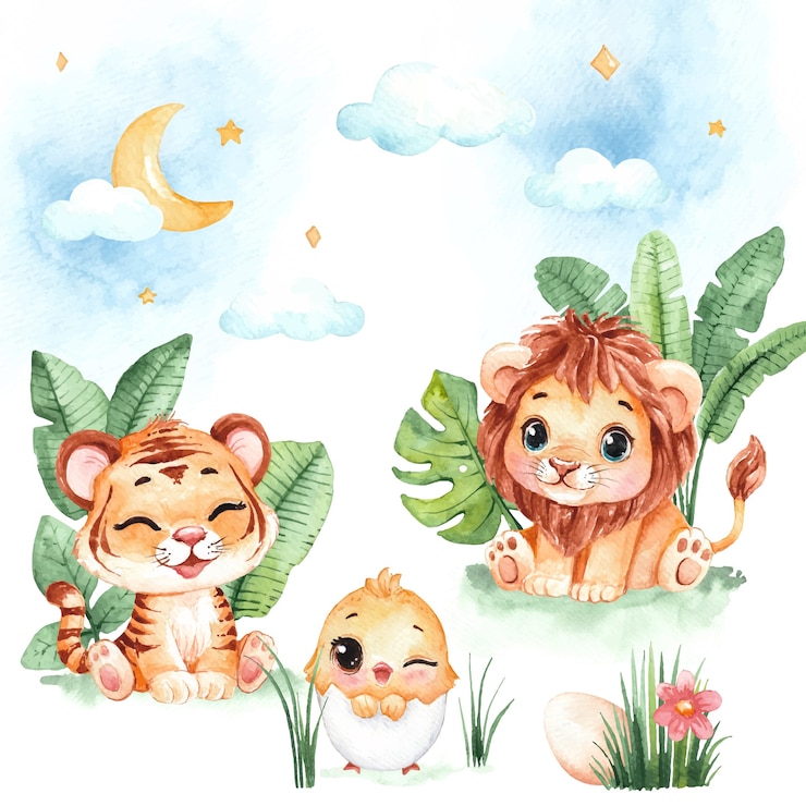 無料Vector 子供 の よう な 動物 の 例え