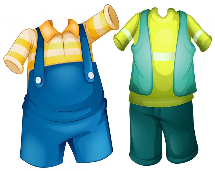 無料Vector 子供服セット