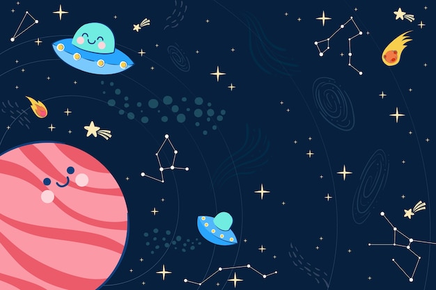 Children space background