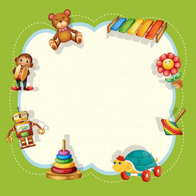 A children toys frame