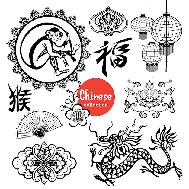 Китайские элементы