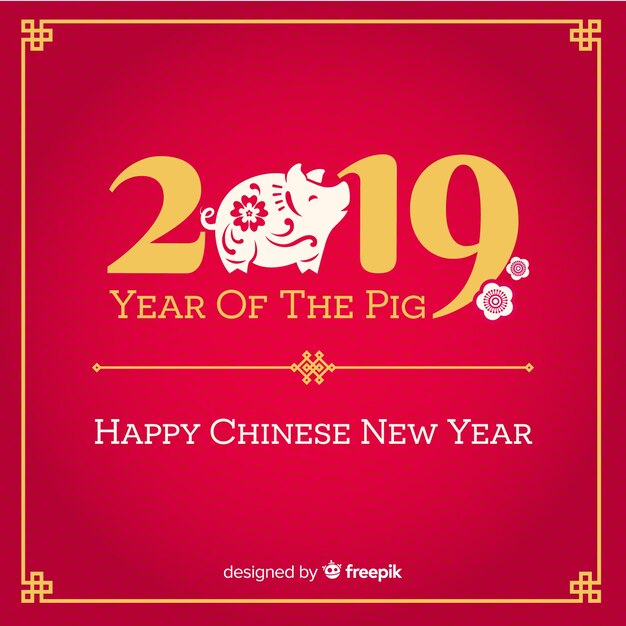 中国の新年2019の背景