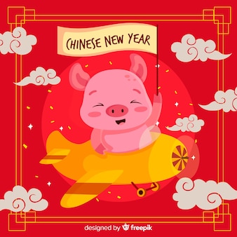 Chinese new year 2019 background