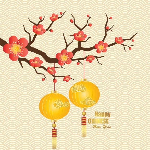 Free vector chinese new year background