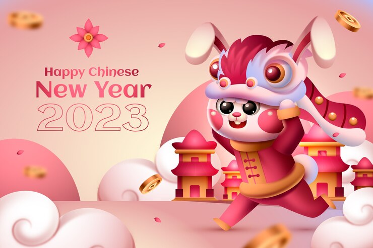 Free Vector chinese new year celebration background