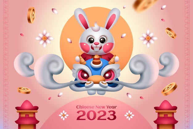 Chinese new year celebration background