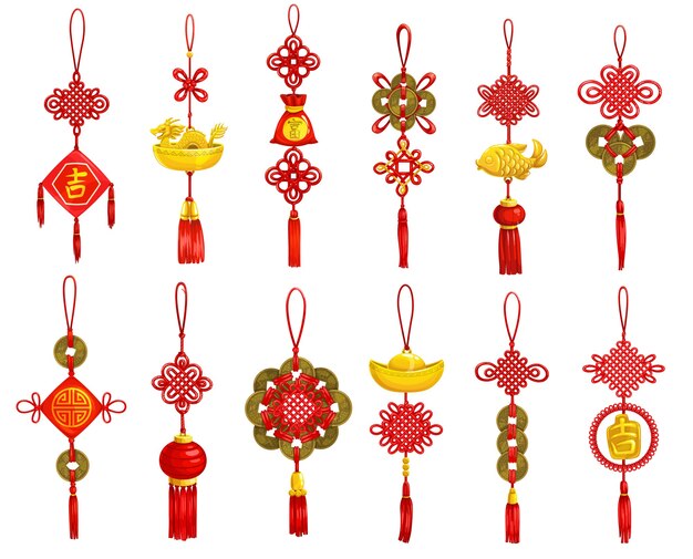 Free Vector | Chinese new year icons