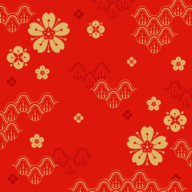 Chinese new year illustration Free Vector