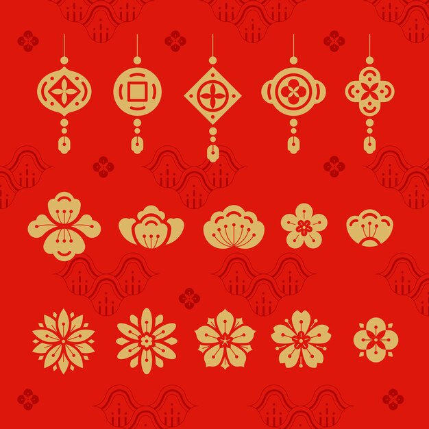 Chinese New Year illustration