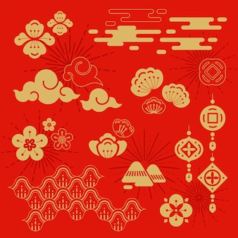 Chinese new year illustration