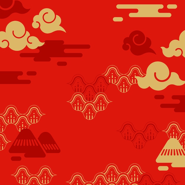 Chinese new year illustration