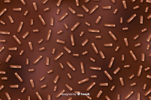 Chocolate donut glaze background