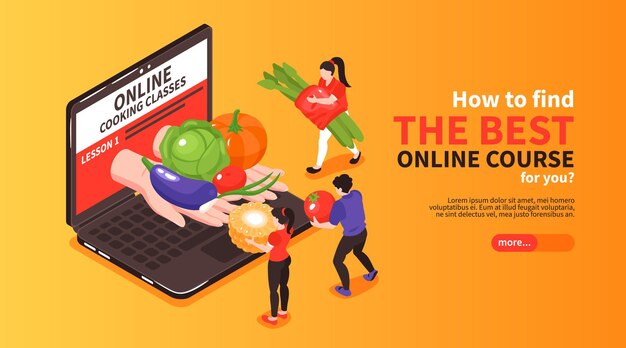 Choosing cooking school masterclass lessons landing page