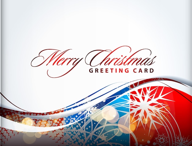 Colorful Christmas Abstract Background for New Year Text Projects