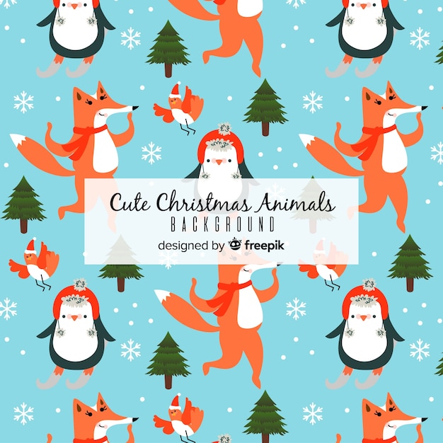 Christmas animals