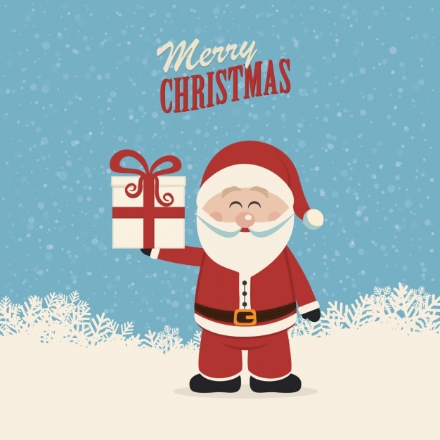 Free vector christmas background design