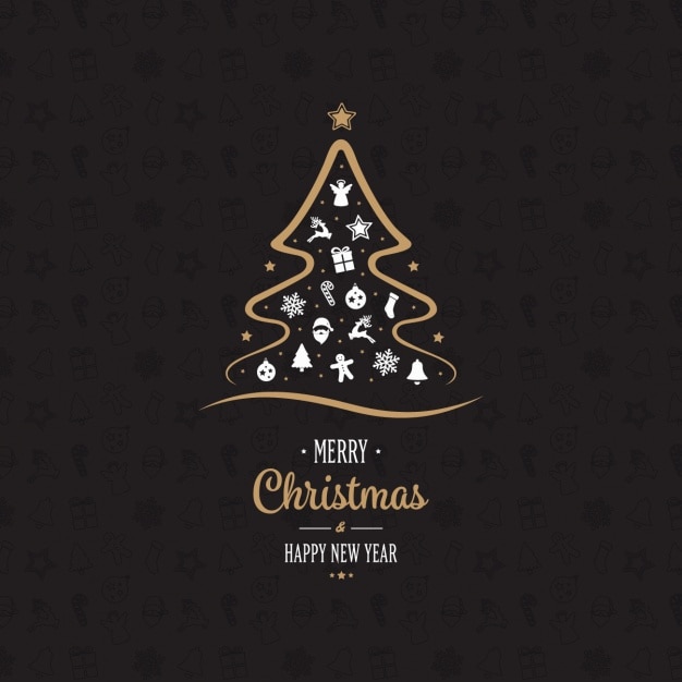 Christmas background design