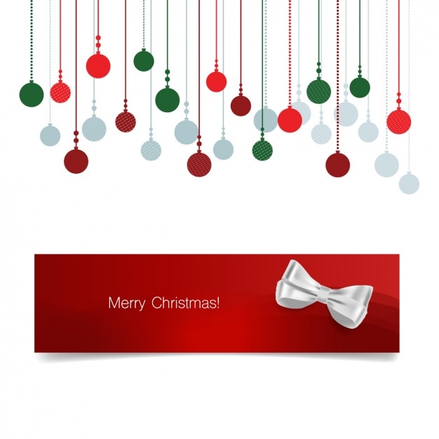 Free vector christmas background design