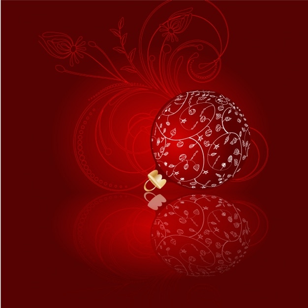 Бесплатное векторное изображение Рождественский дизайн фона