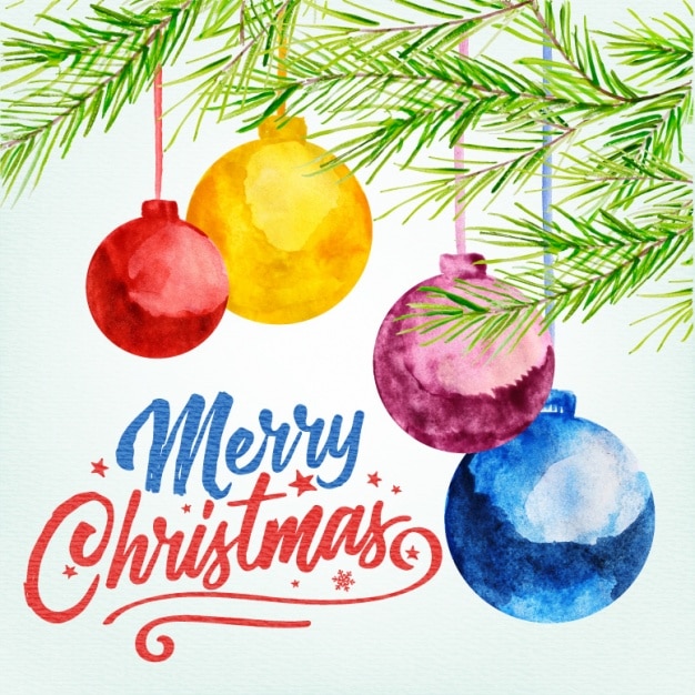 Free vector christmas background design