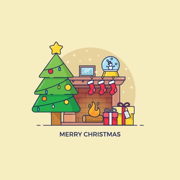 Christmas background design