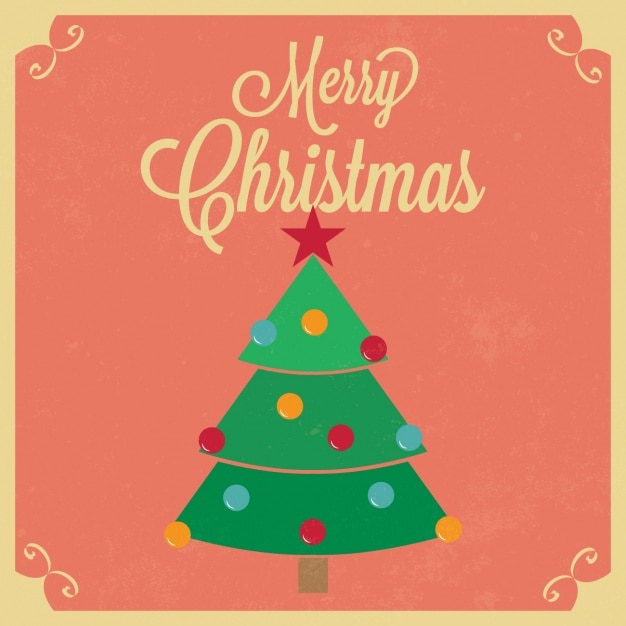 Free vector christmas background design