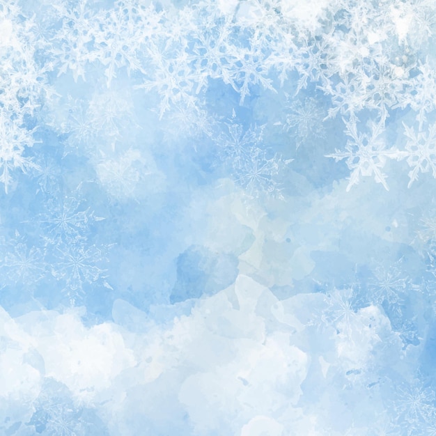 Christmas background with snow and ice texture