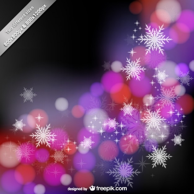 Christmas background with sparks