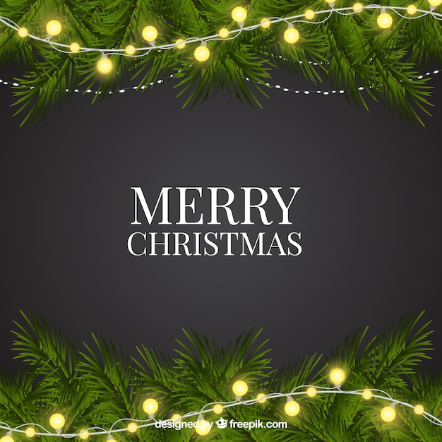 Free vector christmas background