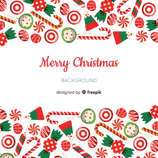 Free vector christmas background