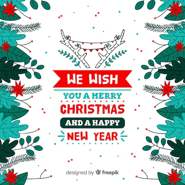 Free vector christmas background