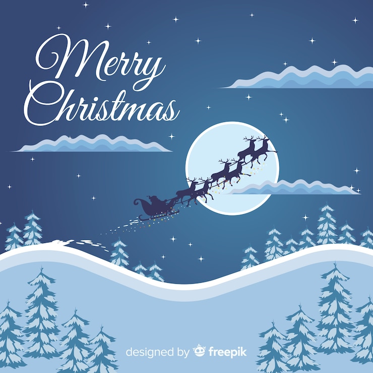 無料Vector クリスマスの背景