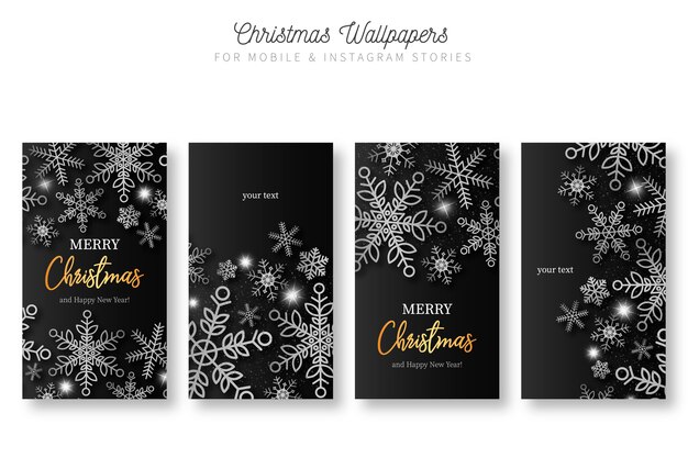 Christmas Backgrounds for Mobile & Instagram Stories