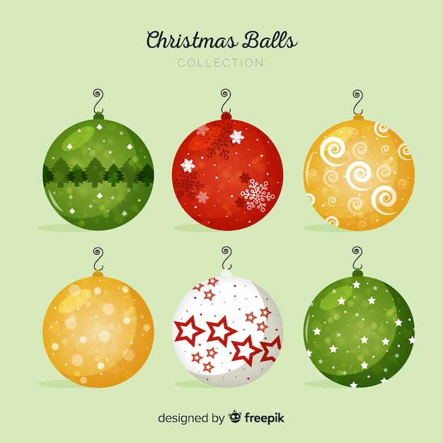 Christmas balls collection