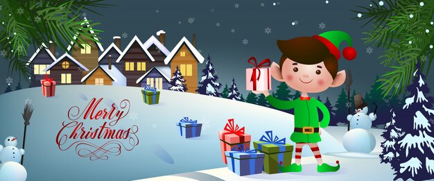 Christmas banner design