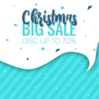 Christmas big sale background