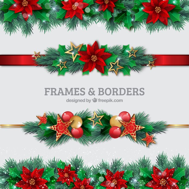 Christmas Borders Set