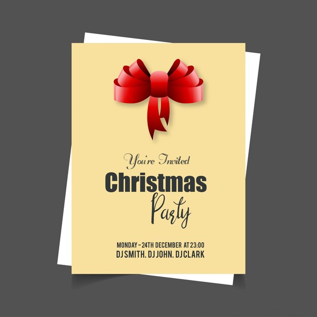Christmas card design with elegant design and creative background