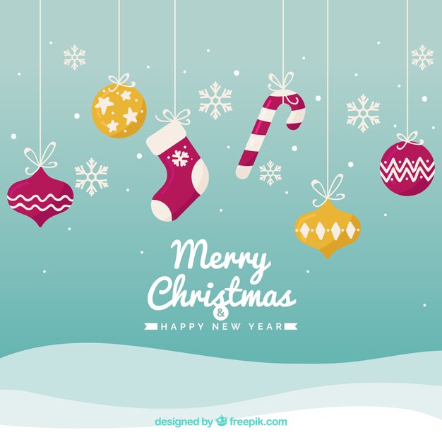 Christmas celebration background
