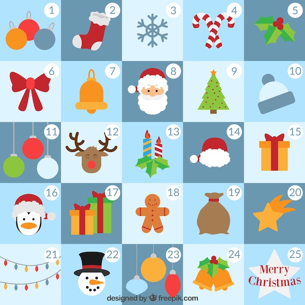 Christmas Characters  Calendar