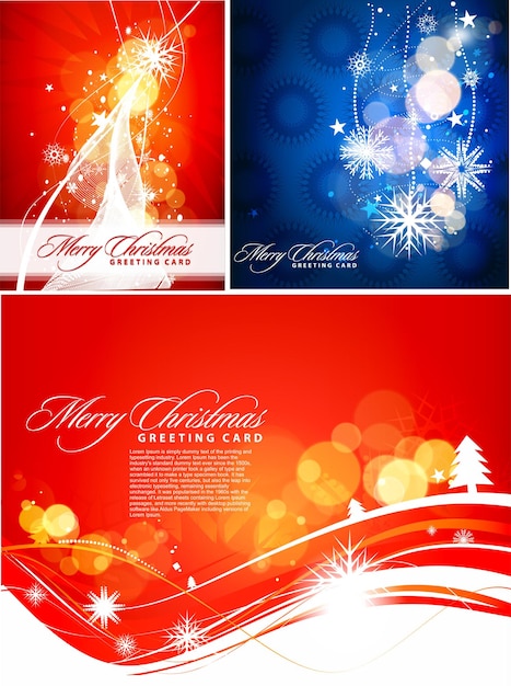 Christmas colorful design