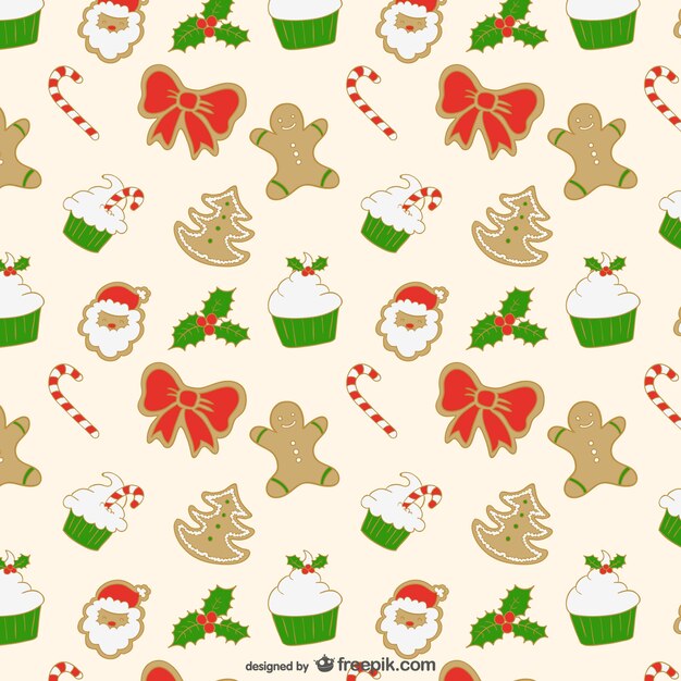 Christmas editable pattern