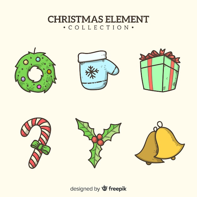 Christmas element collection