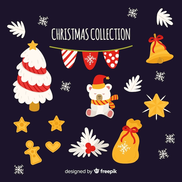 Christmas elements collection