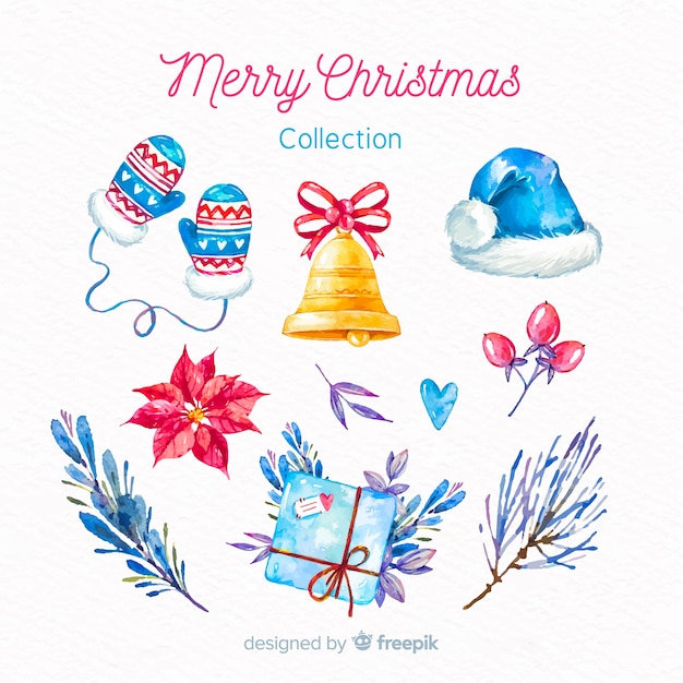 Christmas elements collection