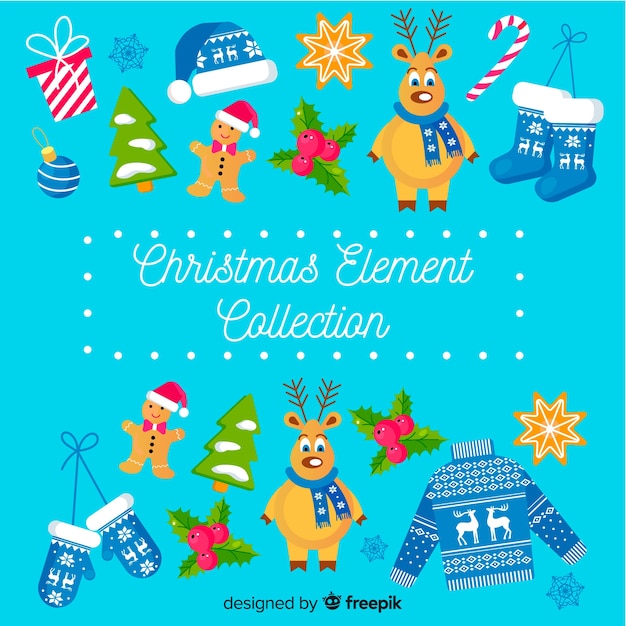 Christmas elements collection