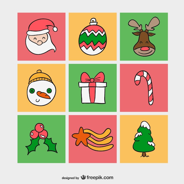 Christmas elements pack