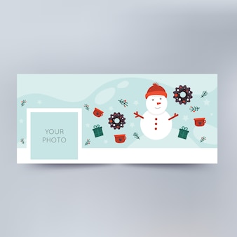 Christmas facebook cover