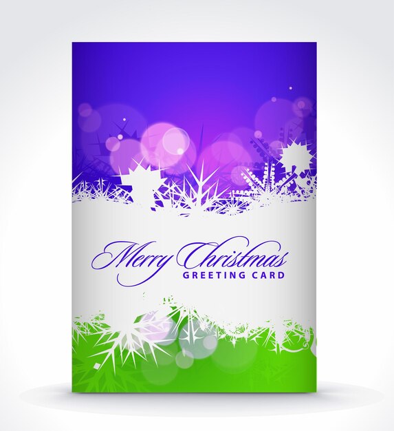 Free vector christmas flyer and poster folder book skin cover template designs